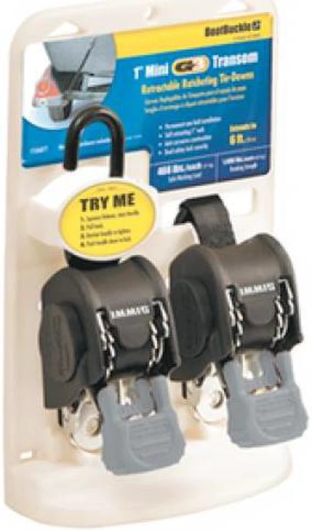 Main image of Boatbuckle 1 Retractable Transom Tiedown F106877