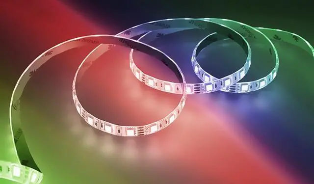 Main image of WIFI Smart 16FT Multicolored LED Light Strip Voice with Amazon Alexa and Google Assistant Compatible Music Activated Timer Mode Remote Included