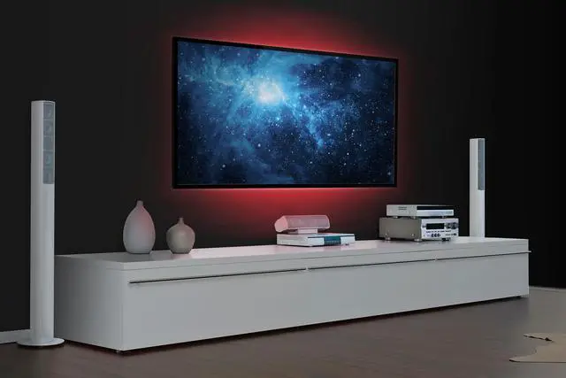 Alt view image 3 of 9 - QUAD STRIP Home Theater TV LED Backlight Kit - OTB04