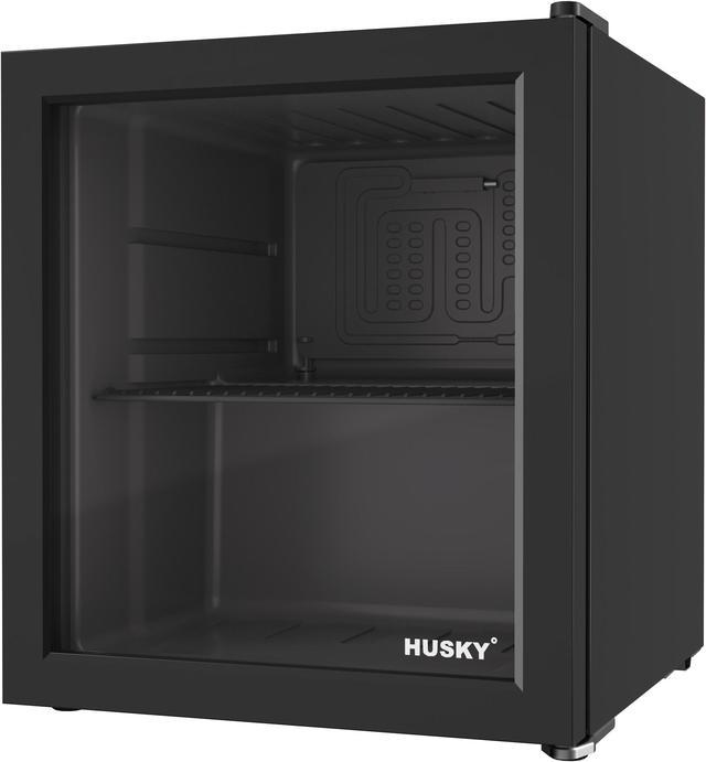 Husky Glass Door 1.6 Cu.Ft/46L Mini Fridge