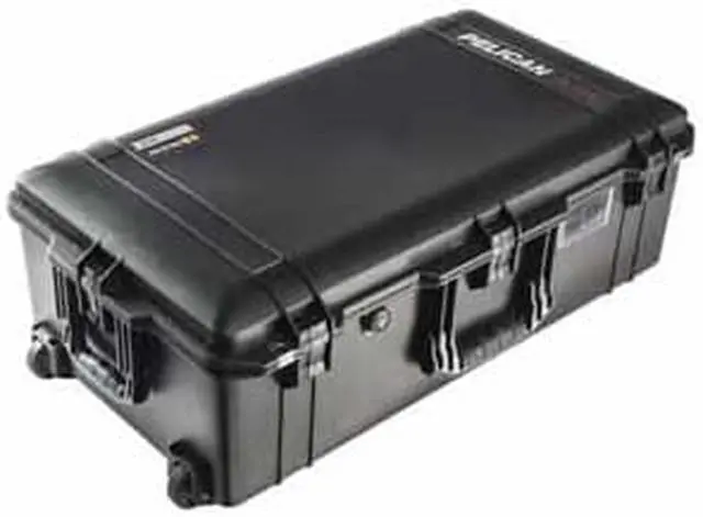 Alt view image 10 of 13 - Pelican 1615TP Air Wheeled Check-In Case with TrekPak Divider System, Black
