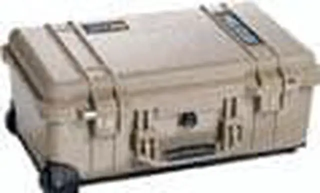 Alt view image 12 of 17 - Pelican 1510 Carry-On Case w/Foam - Tan