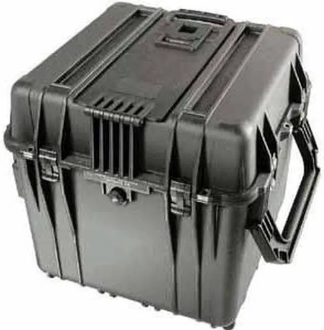 Alt view image 7 of 12 - PELICAN 0340-000-110 Black 0340 18" Cube Case with Foam
