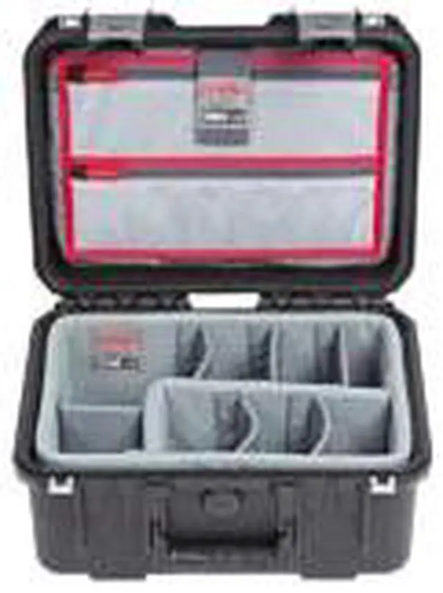 Alt view image 16 of 20 - SKB iSeries 3i-1309-6 Case w/Think Tank Designed Photo Dividers and Lid Organizer