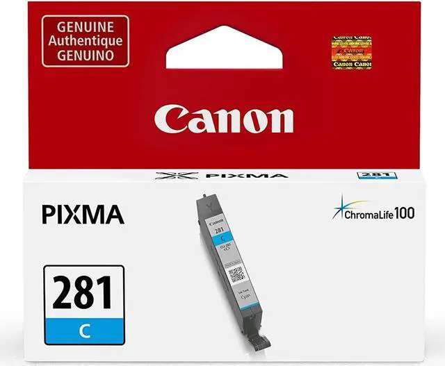 Alt view image 13 of 14 - CLI-281 CYAN INK TANK