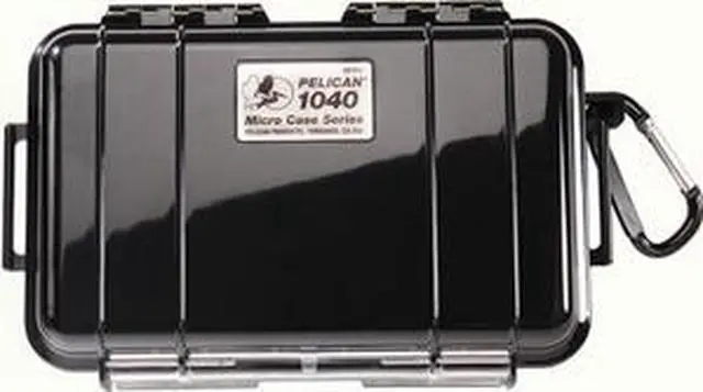 Alt view image 11 of 12 - Pelican Products 1040-025-110 Waterproof Case Black 6 9/16 x 3 15/16 x 1 3/4