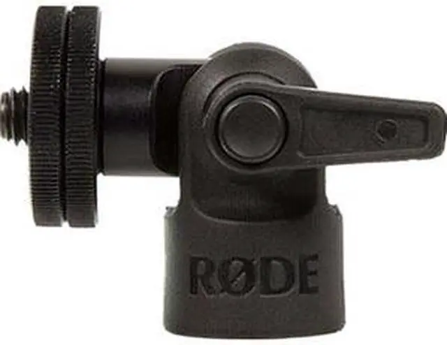 Alt view image 9 of 10 - Rode 3/8" Pivoting Boom Adaptor for Mounting on Boom Stands and Poles