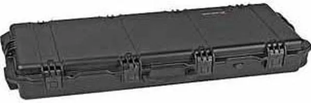 Alt view image 7 of 10 - Pelican Storm Cases iM3200 Dry Box w/Wheels, 44x14x6in Interior, Black, No Foam