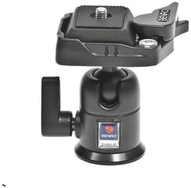 Alt view image 3 of 13 - Benro BH-Series Single Action Ballhead - BH00 & PH-07 Quick Release Plate