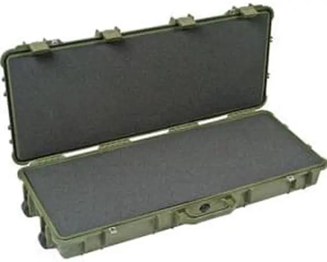 Alt view image 3 of 7 - Pelican Rifle OD Green Case 1700 w/ Foam