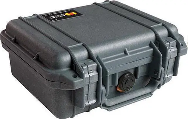 Alt view image 6 of 10 - Pelican 1200 Small Protector Waterproof 10.6x10x4.8in Case, Black, No Foam