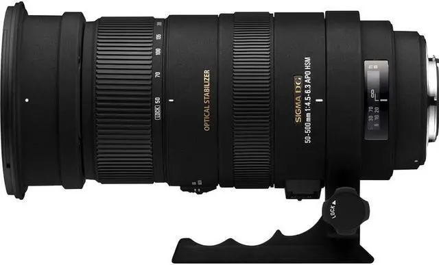 Alt view image 6 of 7 - Sigma 50-500mm f/4.5-6.3 DG OS HSM APO Autofocus Lens Nikon