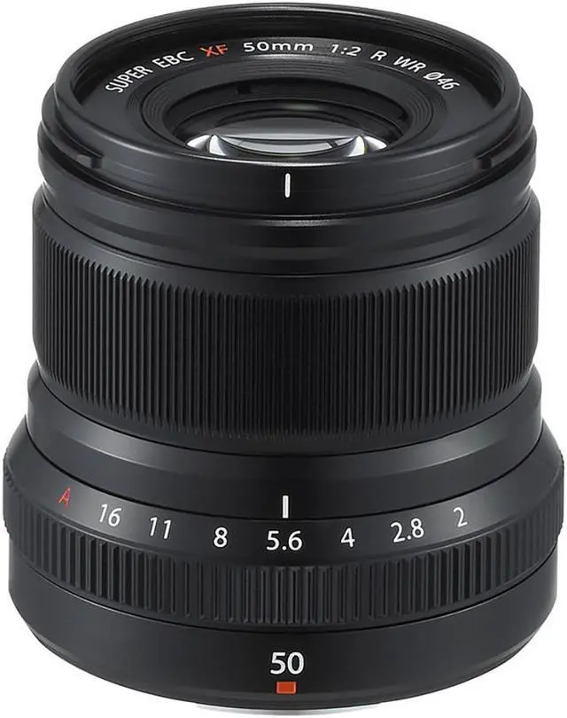 Alt view image 16 of 20 - Fujifilm XF 50mm f/2 R WR Lens (Black)