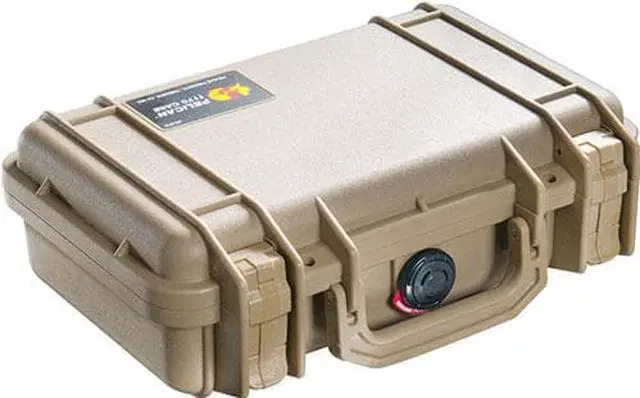 Alt view image 4 of 10 - Pelican 1170 Watertight Case w/Lid and Foam, Desert Tan