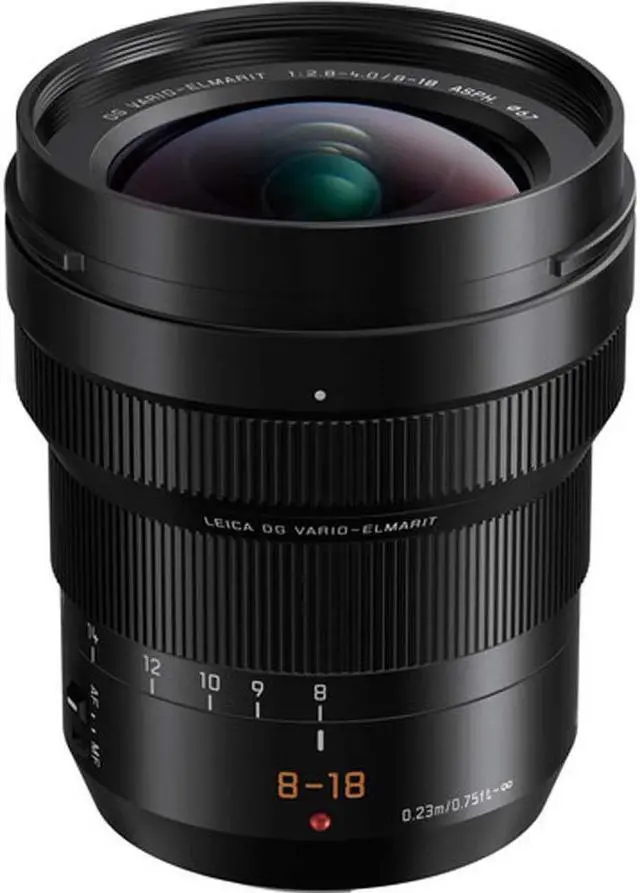 Alt view image 6 of 20 - Panasonic Lumix G Leica DG Vario-Elmarit 8-18mm f/2.8-4.0 Professional MFT Lens