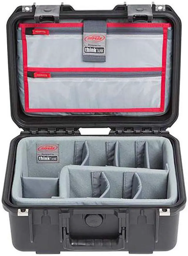 Alt view image 5 of 20 - SKB iSeries 3i-1309-6 Case w/Think Tank Designed Photo Dividers and Lid Organizer