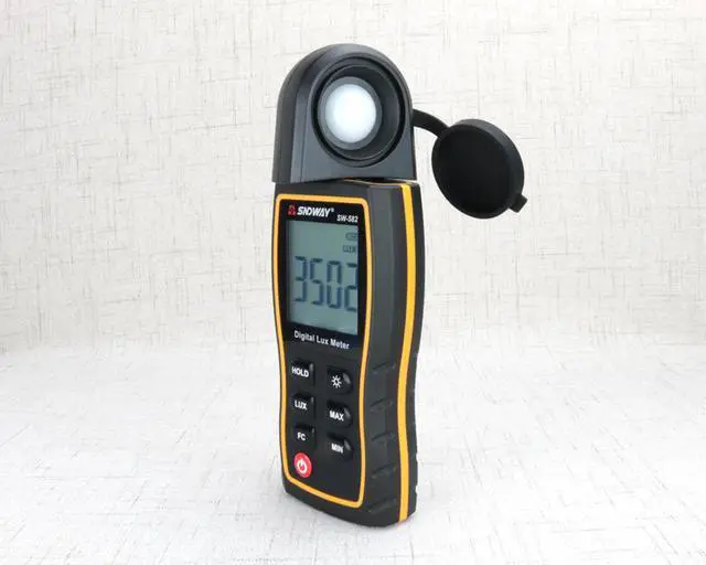 Alt view image 3 of 5 - SNDWAY SW-582 Digital luxmeter Lux / FC meter Light Meter for photography Luminometer Photometer hand-held spectrometer Illuminomete 200000Lux