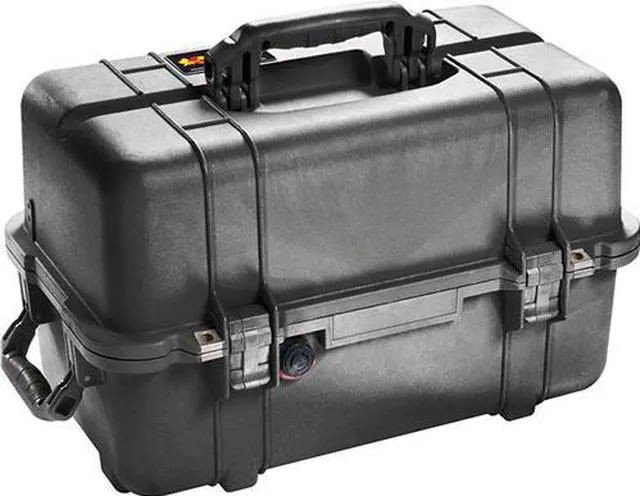 Alt view image 3 of 4 - Pelican Watertight Hard Case 1460 Series without Foam, Black