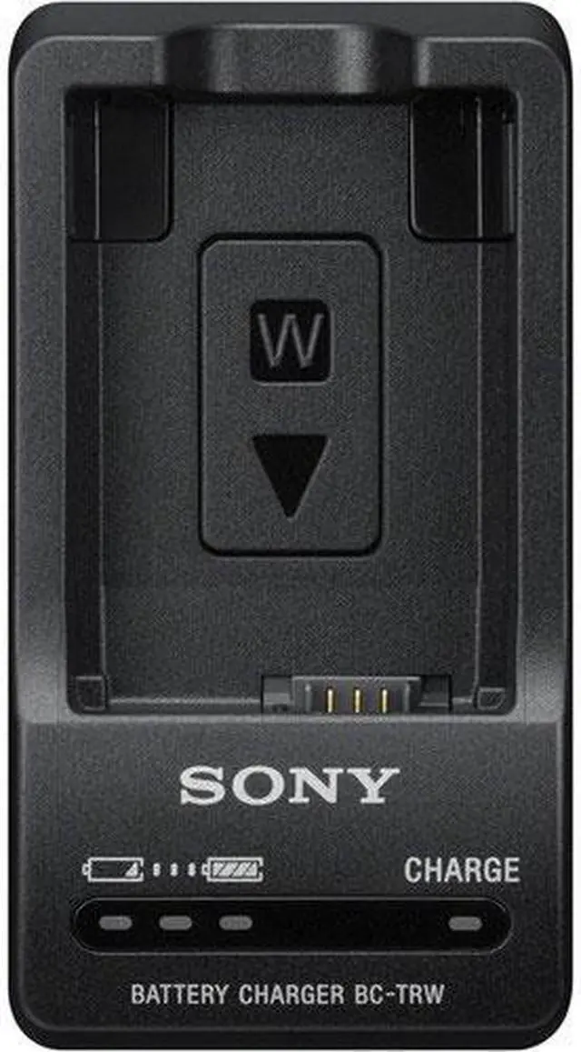 Alt view image 9 of 20 - Sony BC-TRW Compact 100/240V Quick Charger for  NP-FW50 Battery #BCTRW
