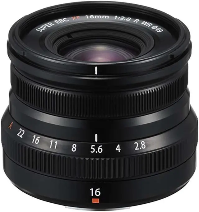 Alt view image 7 of 20 - Fujifilm XF 16mm f/2.8 R WR (Weather Resistant) Lens, Fujifilm X Mount, Black