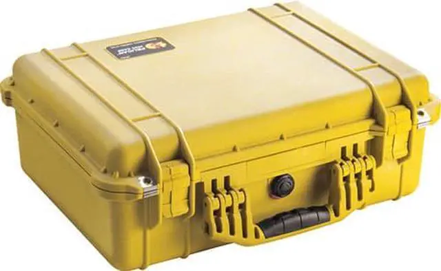 Alt view image 5 of 9 - PELICAN 1520-000-240 Yellow 1520 Shipping Box with Foam