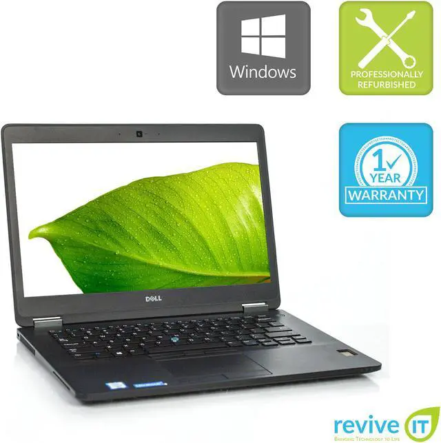 Main image of Dell Latitude E7470 Laptop  i5 Dual-Core 8GB 256GB SSD Win 10 Pro B v.WCA
