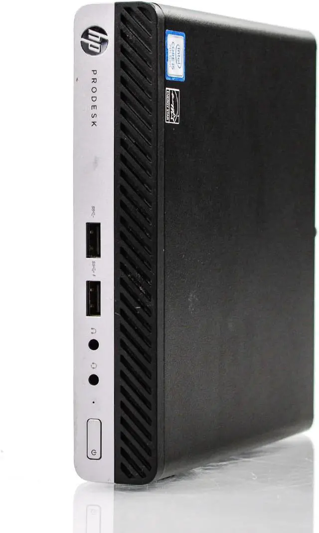 Alt view image 2 of 7 - HP EliteDesk 400 G3 Desktop Mini i3-6100T 3.20GHz 8GB 256GB SSD Win 10 Pro 1 Yr Wty