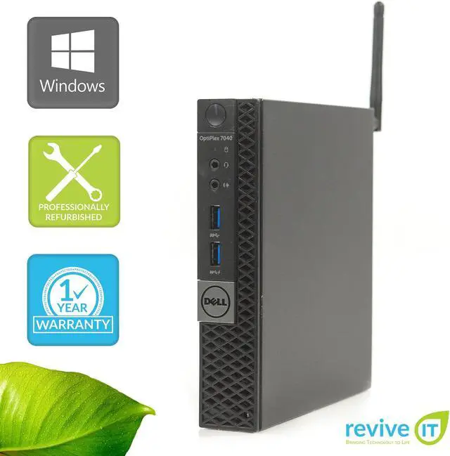 Alt view image 2 of 6 - Dell Optiplex 7040 Micro WiFi Core i5-6500T 2.50GHz 16GB 256GB SSD Win 10 Pro 1 Yr Wty