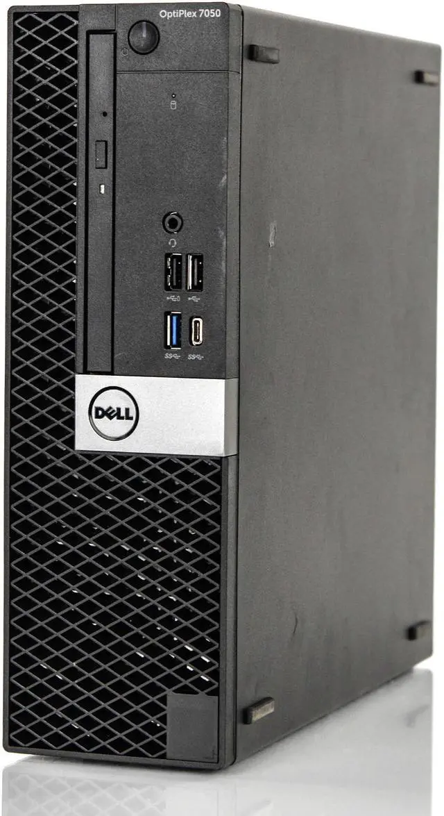 Main image of Dell OptiPlex 7050 SFF Desktop i5-7500 Quad-Core Min 3.40 GHz 8GB 256GB SSD Win 10 Pro 1 Yr Wty