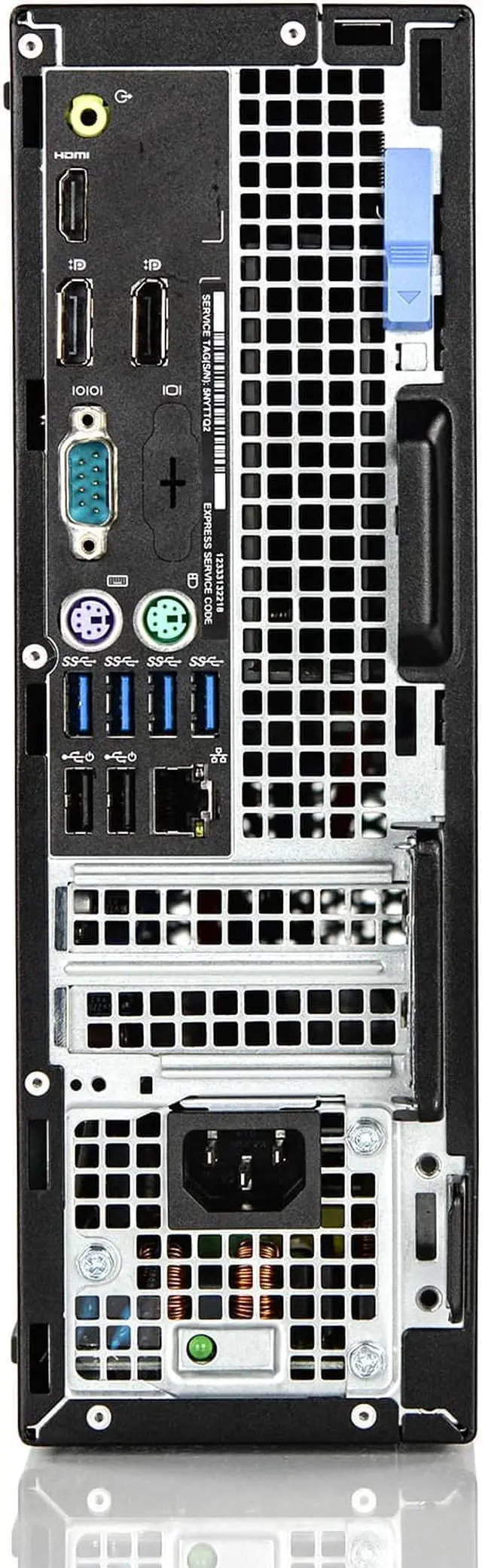 Alt view image 3 of 6 - Dell OptiPlex 7050 SFF Desktop i5-7500 Quad-Core Min 3.40 GHz 8GB 256GB SSD Win 10 Pro 1 Yr Wty