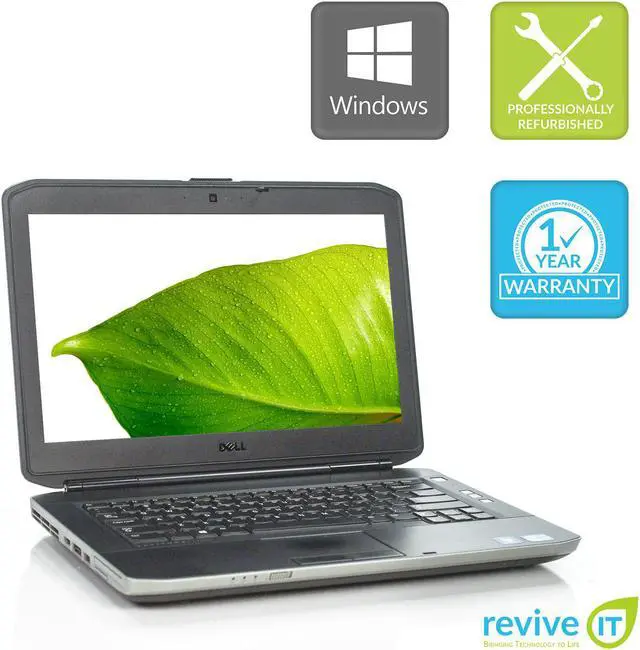 Main image of Dell Latitude E5430 14" Laptop Core i5 8GB 128GB SSD 2.5" Integrated Graphics Win 10 Home 1 Yr Wty B v.WAA