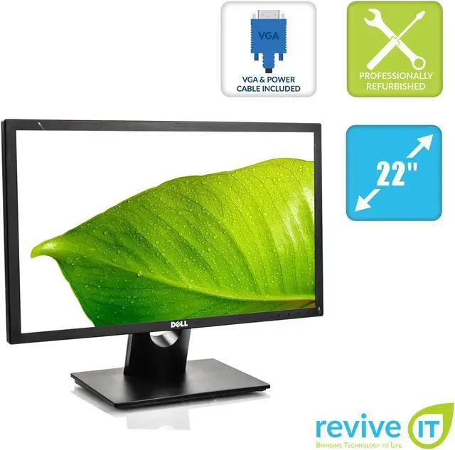 Main image of Dell E2218HN 22" Widescreen 1920x1080 16:9 TN Full HD LCD Monitor VGA HDMI - Grade B