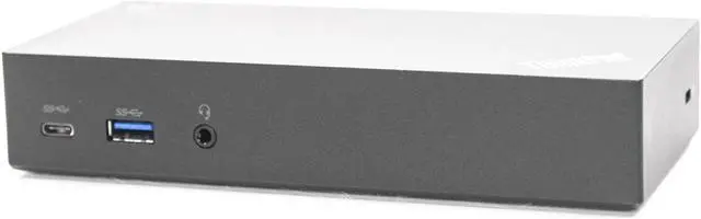 Alt view image 4 of 7 - New Lenovo ThinkPad USB-C Dock 40A9 DK1633 Laptop Docking Station 40A90090US SD20L36276 03X7194 w/ USB-C Cable & 90w AC Adapter