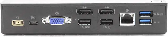 Alt view image 7 of 7 - New Lenovo ThinkPad USB-C Dock 40A9 DK1633 Laptop Docking Station 40A90090US SD20L36276 03X7194 w/ USB-C Cable & 90w AC Adapter