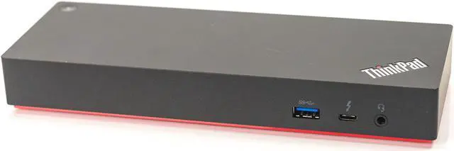 Alt view image 2 of 5 - Lenovo ThinkPad Thunderbolt 3 Workstation Dock Gen 2 40AN Docking Station SD20M70247 03X7538 DK1841 w/ USB-C Cable & 230w AC Adapter