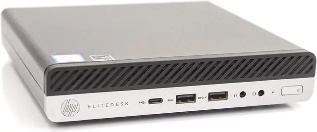 Alt view image 6 of 6 - HP ProDesk 600 G4 Desktop Mini Intel Hex-Core i5-8500T 2.10GHz WiFi 16GB 512GB SSD Windows 10 Pro 1 Year Warranty