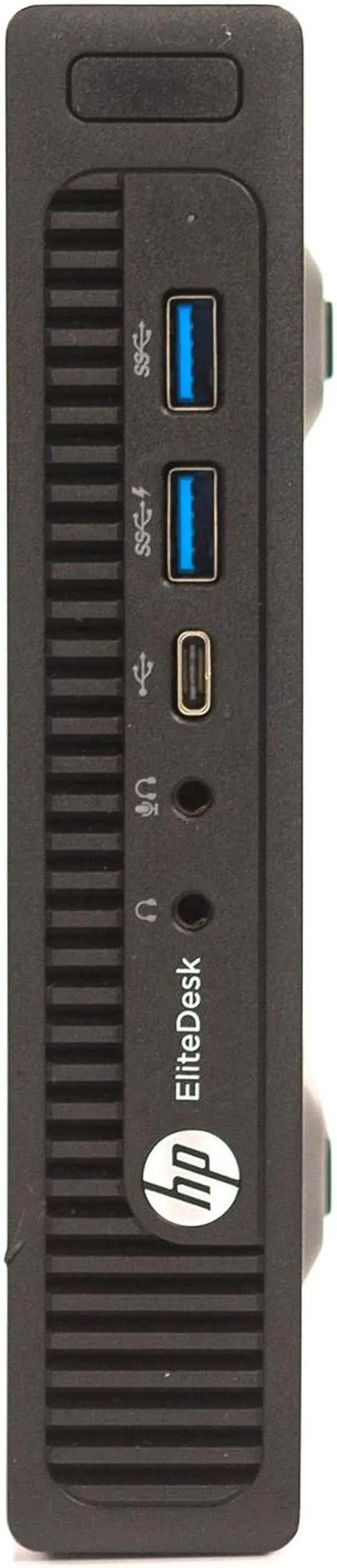Alt view image 2 of 7 - HP EliteDesk 800 G2 Desktop Mini WiFi Core i5-6500T 2.50GHz 8GB 256GB SSD Windows 10 Pro 1 Yr Wty