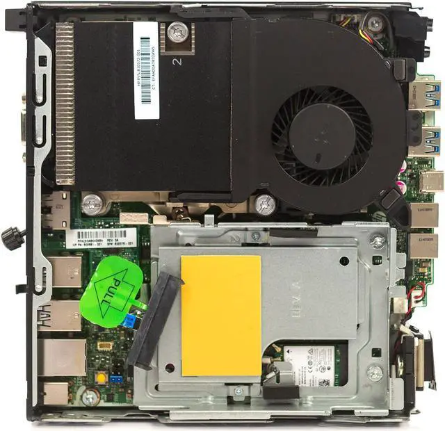 Alt view image 3 of 7 - HP EliteDesk 800 G2 Desktop Mini WiFi Core i5-6500T 2.50GHz 8GB 256GB SSD Windows 10 Pro 1 Yr Wty