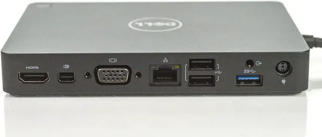 Alt view image 5 of 8 - Dell Dock WD15 (No Power Adapter) USB Type-C Docking Station Only 5FDDV