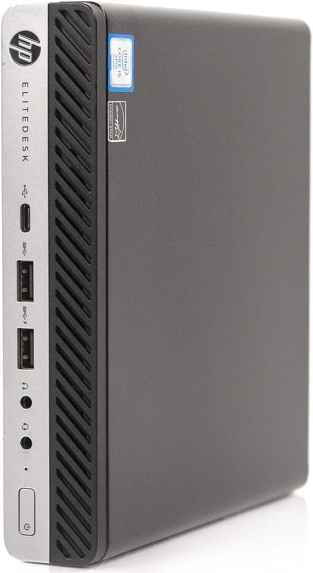 Refurbished: HP EliteDesk 800 G3 DM WiFi Desktop Mini Core i5