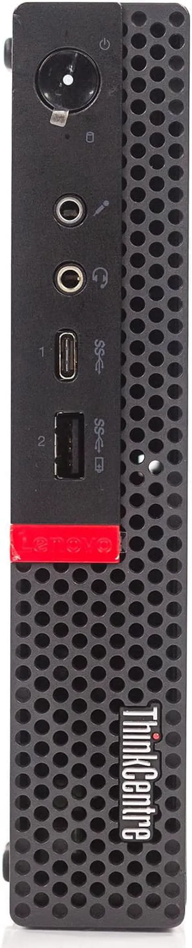 Alt view image 2 of 7 - Lenovo ThinkCentre M720Q Tiny Desktop Intel i5-8400T 1.70GHz WiFi 8GB 256GB SSD Windows 10 Pro 1 Yr Wty