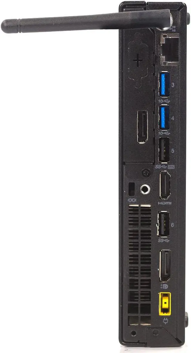 Alt view image 4 of 7 - Lenovo ThinkCentre M720Q Tiny Desktop Intel i5-8400T 1.70GHz WiFi 8GB 256GB SSD Windows 10 Pro 1 Yr Wty