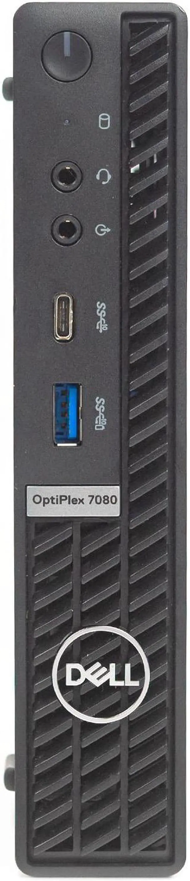 Alt view image 2 of 7 - Dell Optiplex 7080 Micro Desktop Intel Hex-Core i5-10400T 2.00GHz 16GB 512GB M.2 SSD Win 11 Pro 1 Yr Wty