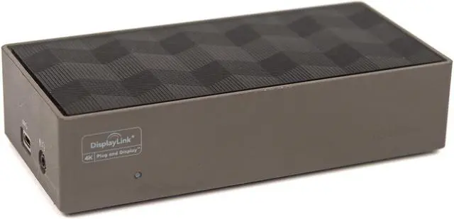 Alt view image 2 of 7 - Targus DOCK190 USB-C Universal DV4K Dual Video 4K Docking Station DOCK190USZ-80 w/ AC Power Adapter