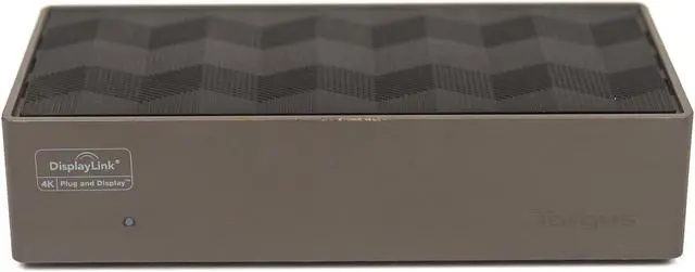 Alt view image 3 of 7 - Targus DOCK190 USB-C Universal DV4K Dual Video 4K Docking Station DOCK190USZ-80 w/ AC Power Adapter