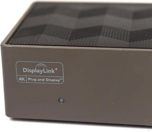 Alt view image 4 of 7 - Targus DOCK190 USB-C Universal DV4K Dual Video 4K Docking Station DOCK190USZ-80 w/ AC Power Adapter