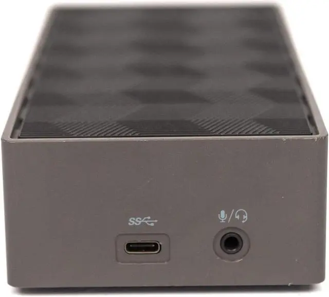 Alt view image 7 of 7 - Targus DOCK190 USB-C Universal DV4K Dual Video 4K Docking Station DOCK190USZ-80 w/ AC Power Adapter