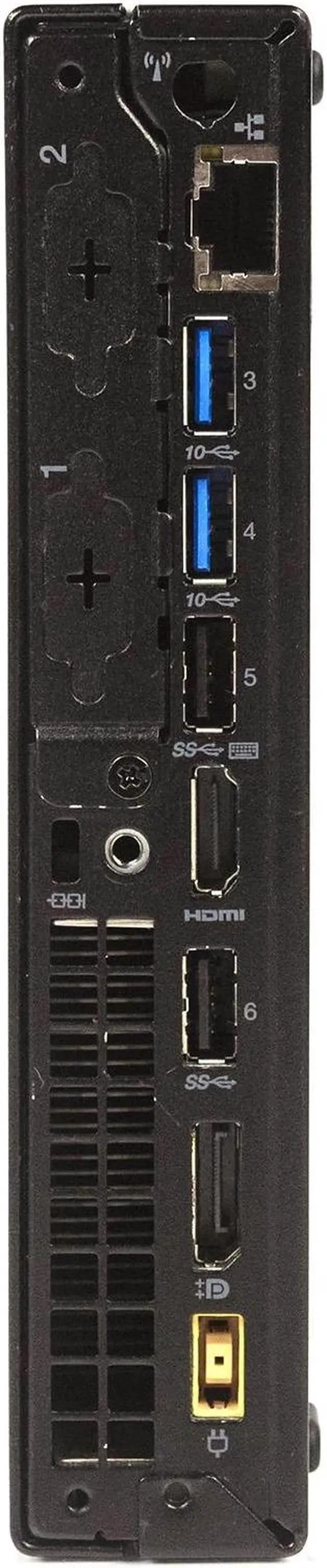 Alt view image 4 of 7 - Lenovo ThinkCentre M920q Tiny Desktop Intel Hex-Core i5-9400T 1.80GHz 16GB 512GB M.2 SSD Windows 11 Pro 1 Year Warranty