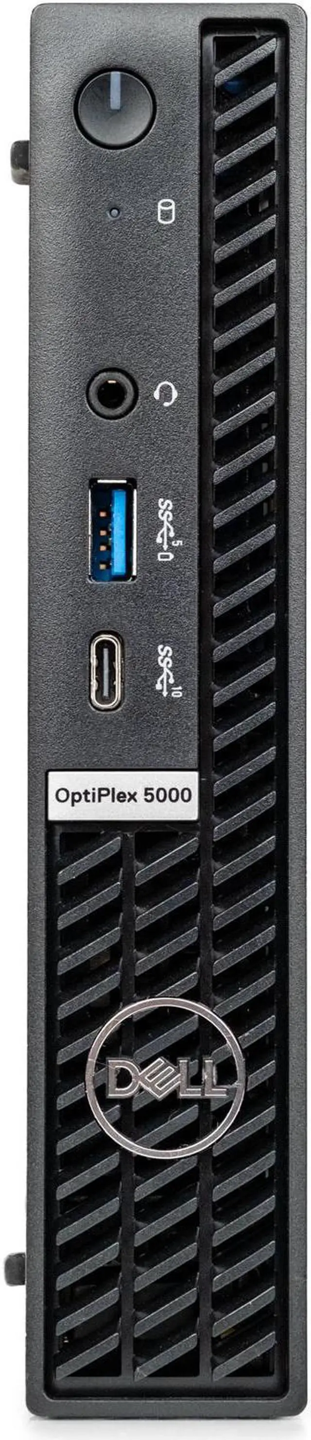 Alt view image 2 of 7 - Dell Optiplex 5000 Micro Desktop Intel Hex-Core i5-12500T 2.00GHz WiFi 16GB 512GB M.2 SSD Win 11 Pro 1 Yr Wty