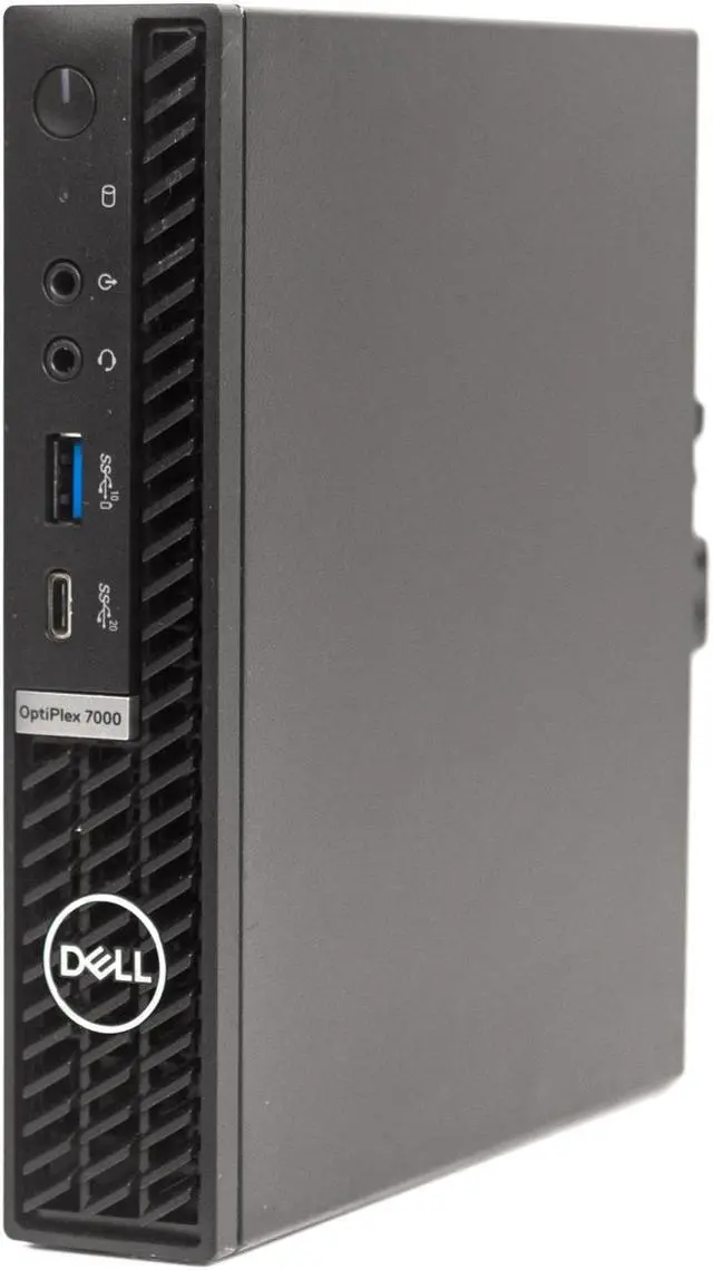 Main image of Dell OptiPlex 7000 Micro Desktop Intel Hex-Core i5-12500T 2.00GHz WiFi 16GB 512GB SSD Win 11 Pro 1 Yr Wty